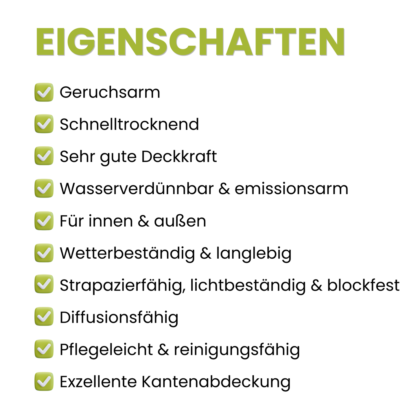Acryl Buntlack 3 in 1, Möbellack, Möbelfarbe, Hozlack, Geruchsneutral, Kindersicher, nach Caparol 3D-System Plus Farbkarte - Seidenmatt