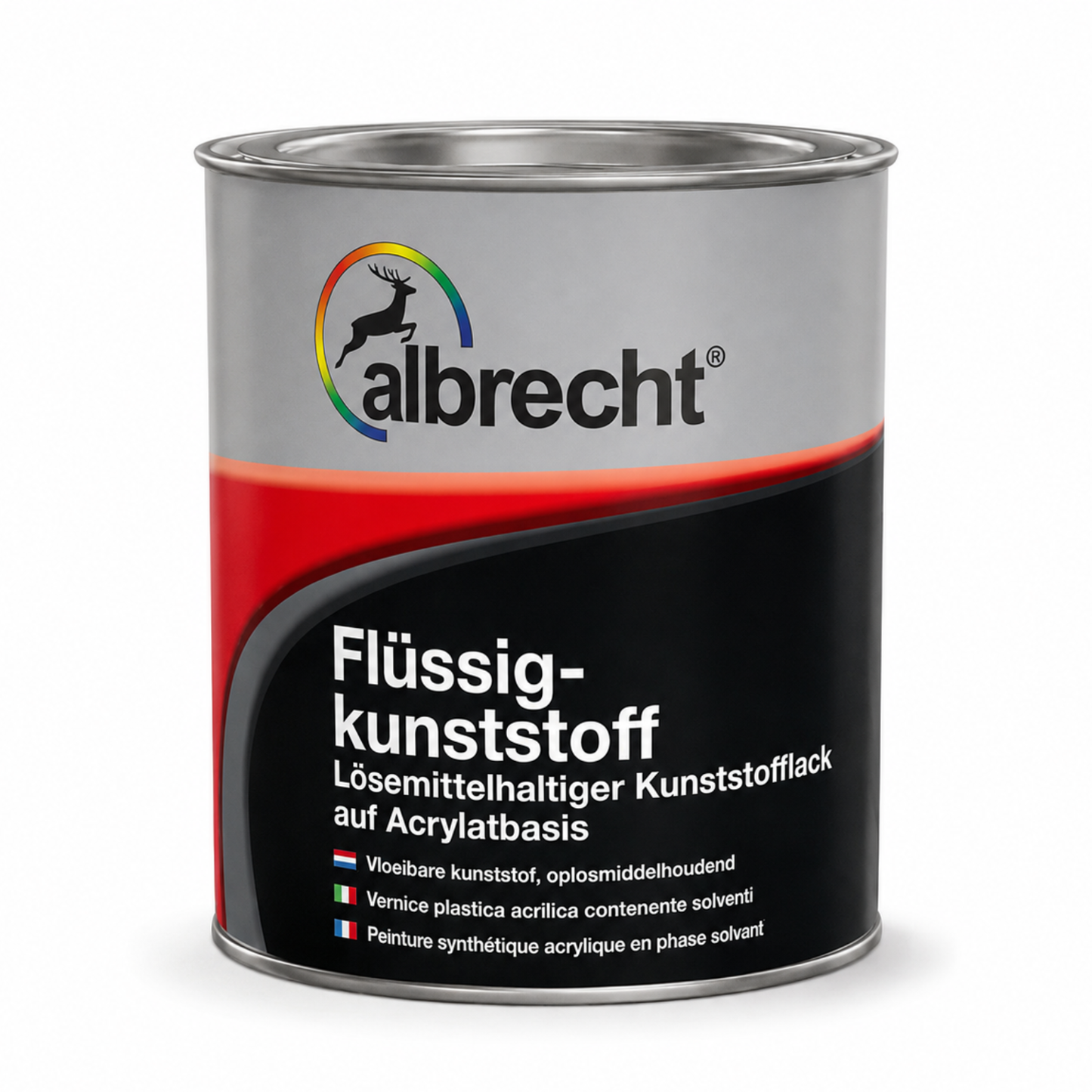 Flüssigkunststoff für Beton, Metall, Holz & Hart-PVC | Seidenglänzend | Innen & Außen