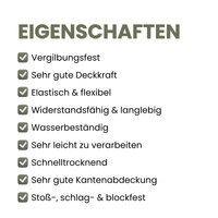 Heizkörperlack, Heizungslack, Hitzebeständig, Direkt auf Rost, Feine Farben Farbwahl - Seidenmatt