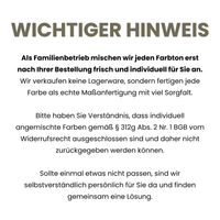 Heizkörperlack, Heizungslack, Hitzebeständig, Direkt auf Rost, Feine Farben Farbwahl - Seidenmatt
