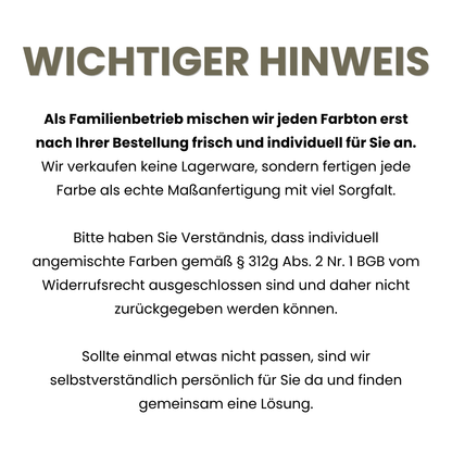 1 L Heizkörperlack, Heizungslack, Hitzebeständig, Direkt auf Rost, RAL Farbwahl - Seidenmatt