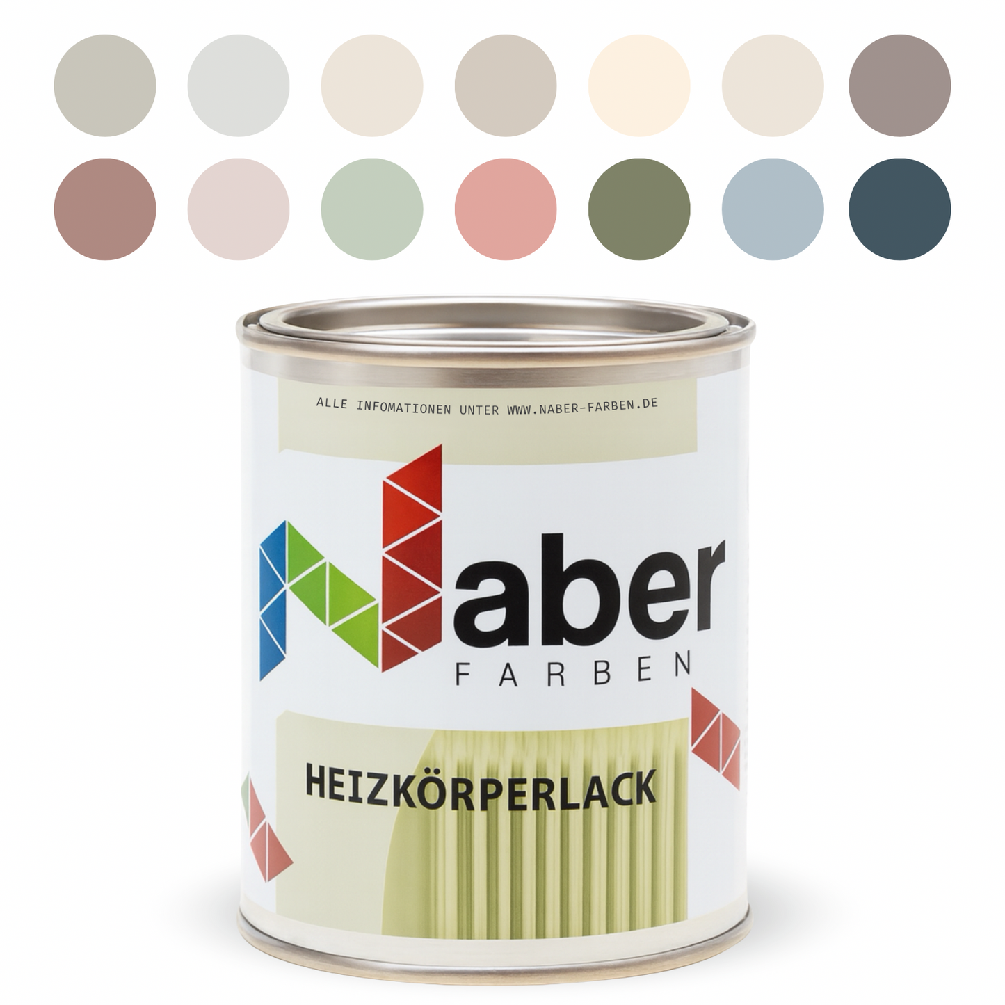 Heizkörperlack, Heizungslack, Farbwahl - Seidenmatt