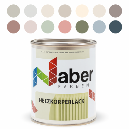Heizkörperlack, Heizungslack, Farbwahl - Seidenmatt