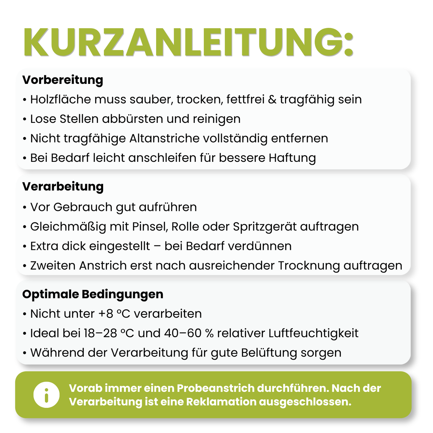 375 ml Holzlack, Holzfarbe, Kunstharzlack, für alle Holzbauteile, RAL Farbwahl - SEIDENMATT