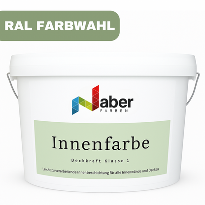 2,5 L Innenfarbe, Wandfarbe, RAL Farbwahl - MATT