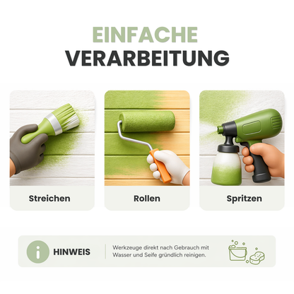 Innenfarbe, Wand- & Deckenfarbe, Hochdeckend, nach Caparol 3D-System Plus Farbkarte - Matt