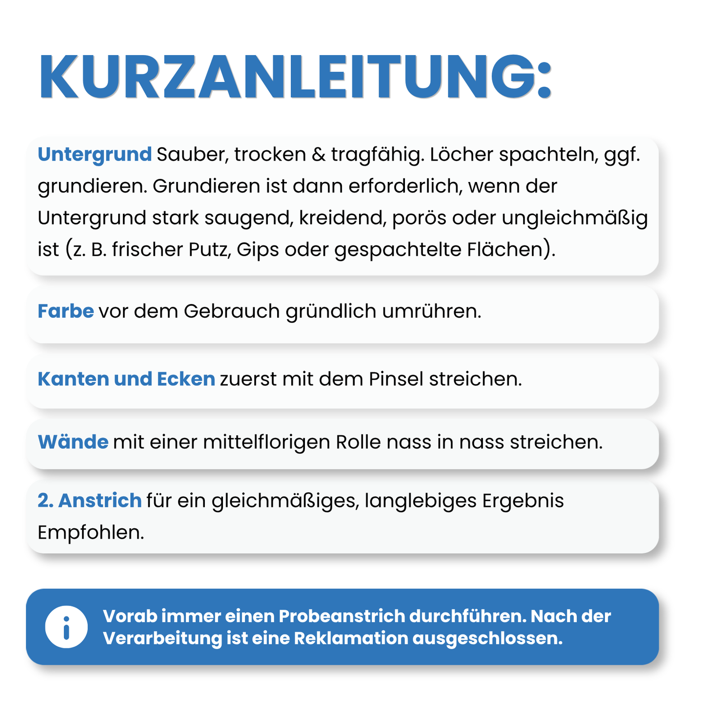 5 L Kinderzimmer Wandfarbe, Kinderzimmerfarbe, Abwaschbare Innenfarbe, Scheuerbeständig, RAL Farbwahl - MATT