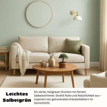 1 L Innenfarbe, Wandfarbe, Farbwahl, Profi-Qualität - MATT