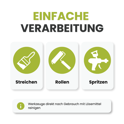 2,5 L Metallschutzlack 3 in 1, Rostschutz + Grundierung, RAL Farbwahl - SEIDENMATT
