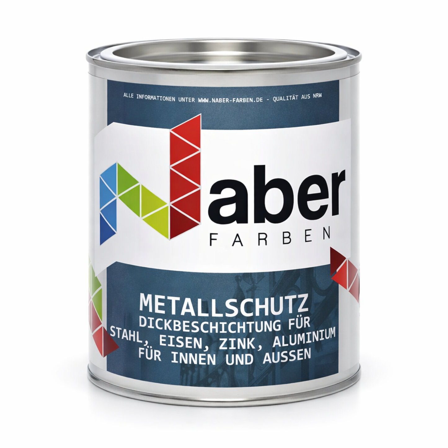 1 L Metallschutzlack 3 in 1, Rostschutz + Grundierung, RAL Farbwahl - SEIDENMATT