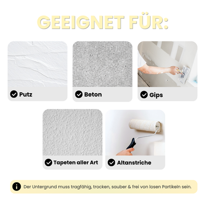 Nikotinfarbe, Nikotinsperre, Fleckenisolierend, Ruß & Nikotin Isolierfarbe, WEISS - MATT