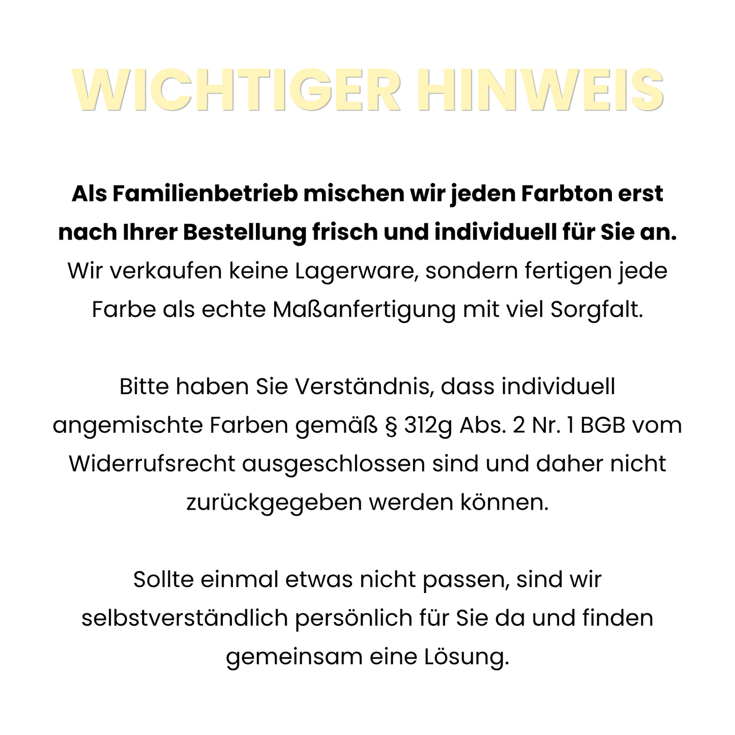 Nikotinfarbe, Nikotinsperre, Fleckenisolierend, Isolierfarbe, RAL Farbwahl - MATT