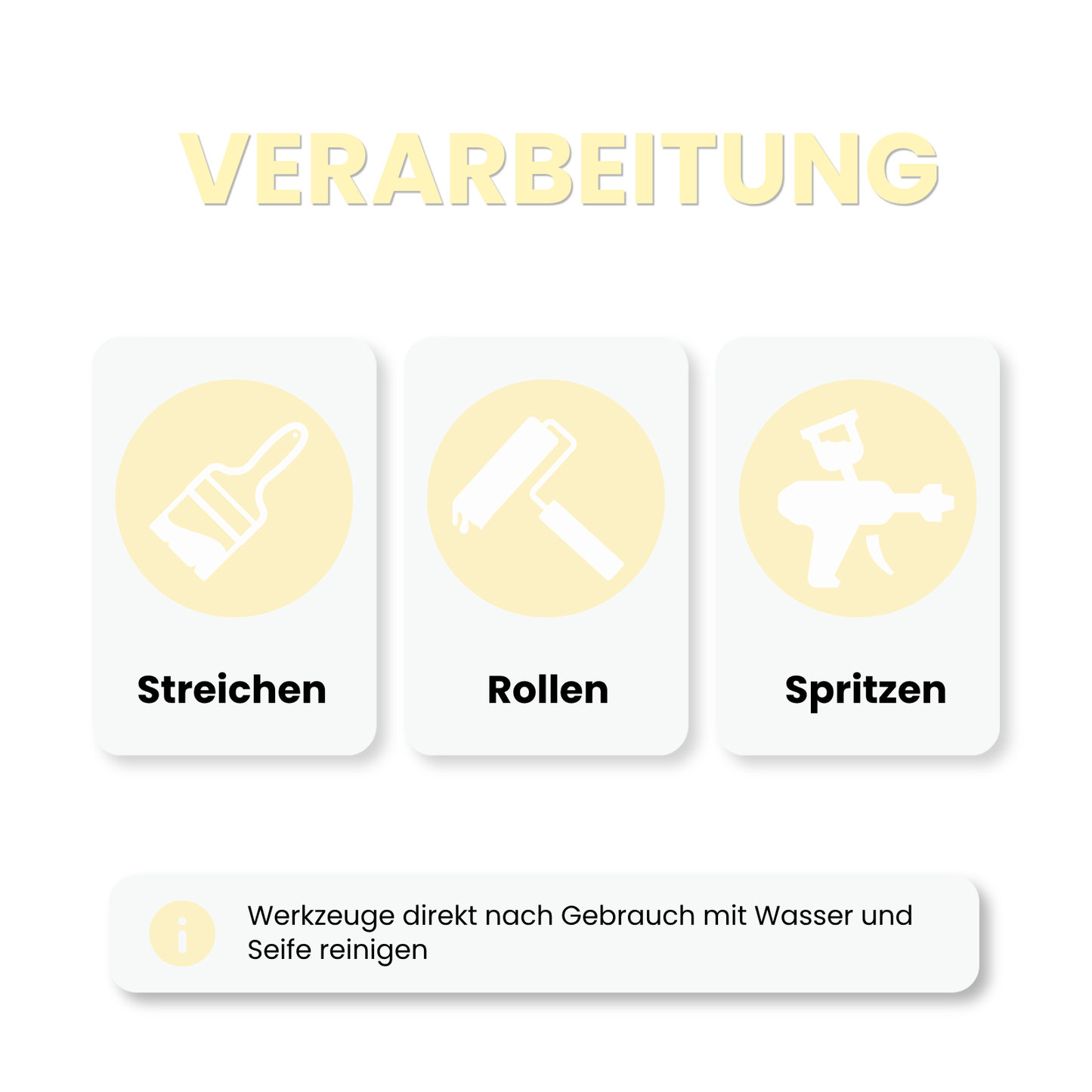 Nikotinfarbe – Hochdeckende Isolierfarbe gegen Nikotin-, Ruß- & Wasserflecken, Feine Farben - MATT