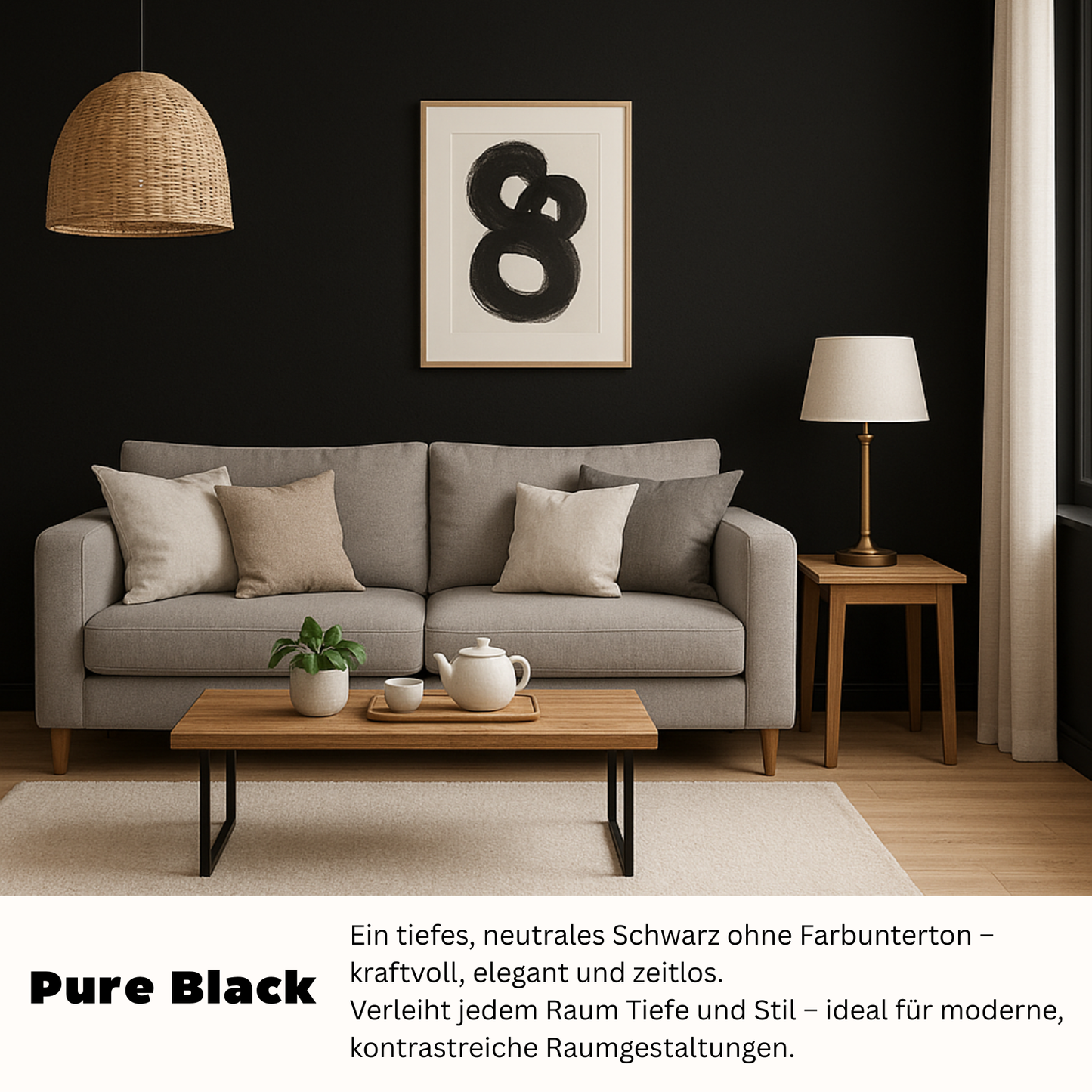 Latexfarbe, Wandfarbe, Abwischbar, Farbwahl, Premium-Qualität - MATT