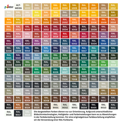 10 L Kinderzimmer Wandfarbe, Kinderzimmerfarbe, Abwischbar, Scheuerbeständig, RAL Farbwahl - MATT