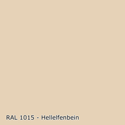 2,5 L Wetterschutzfarbe, Holzfarbe, Holzlack, RAL Farbwahl - SEIDENMATT (RAL 1000 - 6007)