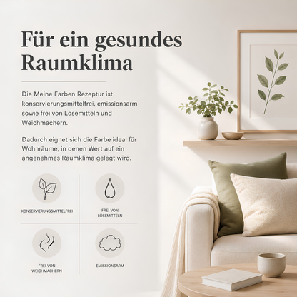 düfa Meine Farbe – Hochdeckende Innenfarbe für Wände & Decken | Edelmatt, Konservierungsmittelfrei