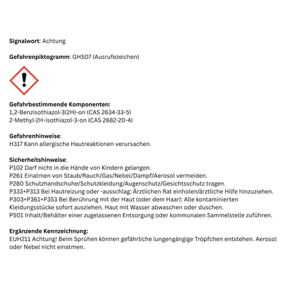 Silikat Fassadenfarbe für Innen & Außen, Hausfarbe, Sockelfarbe, Farbwahl - Matt