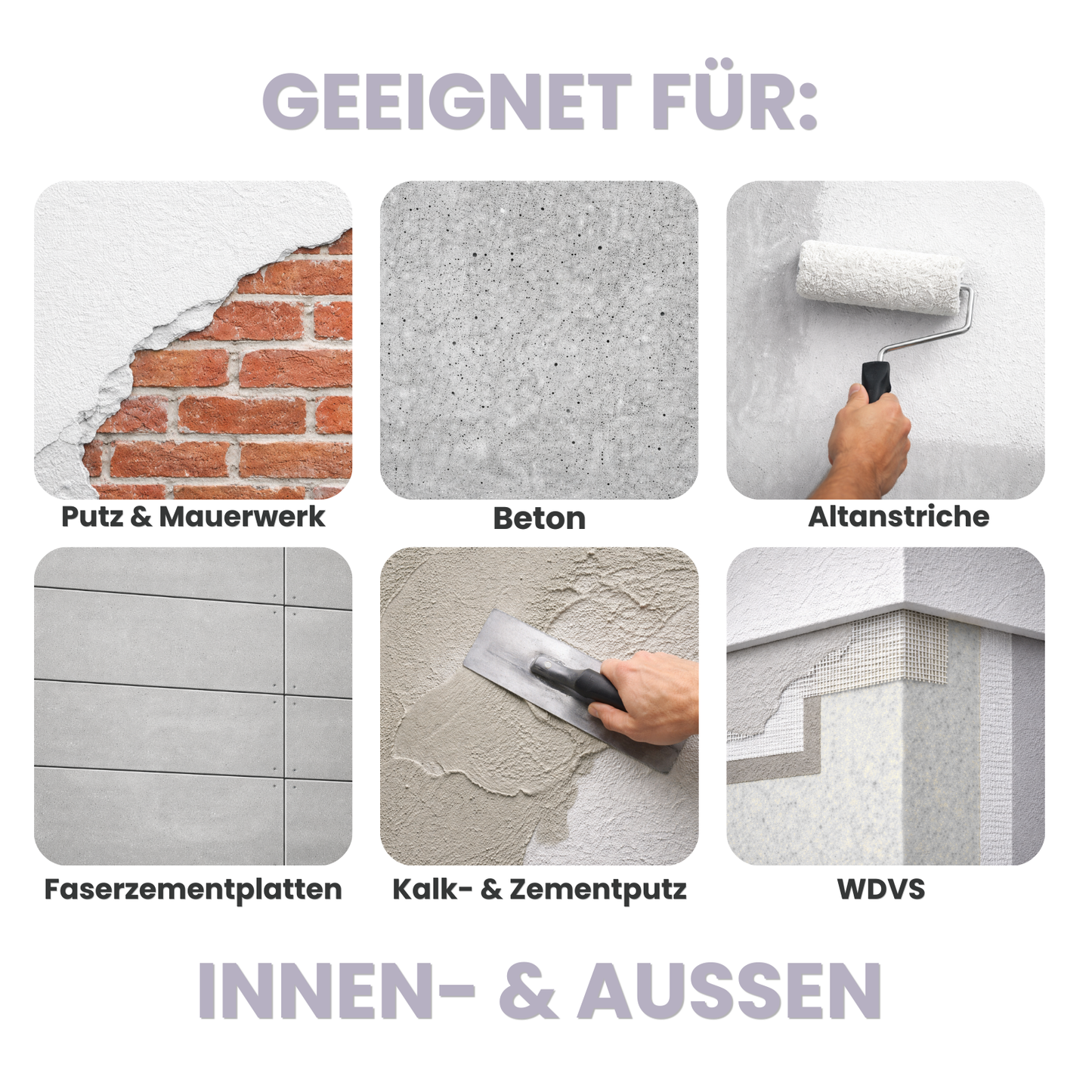 10 L Silikat Fassadenfarbe, Hausfarbe, Sockelfarbe, RAL Farbwahl - MATT