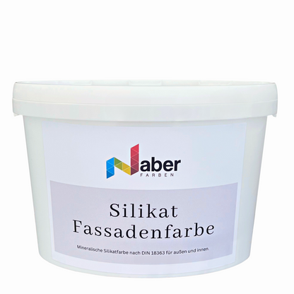 375 ml Silikat Fassadenfarbe, Farbmuster/Tester, (RAL 1000 - 6007) - MATT