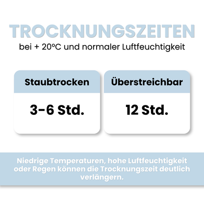 Silikonharz Fassadenfarbe, Außenfarbe, Lotuseffekt, nach Caparol 3D-System Plus Farbkarte - Matt
