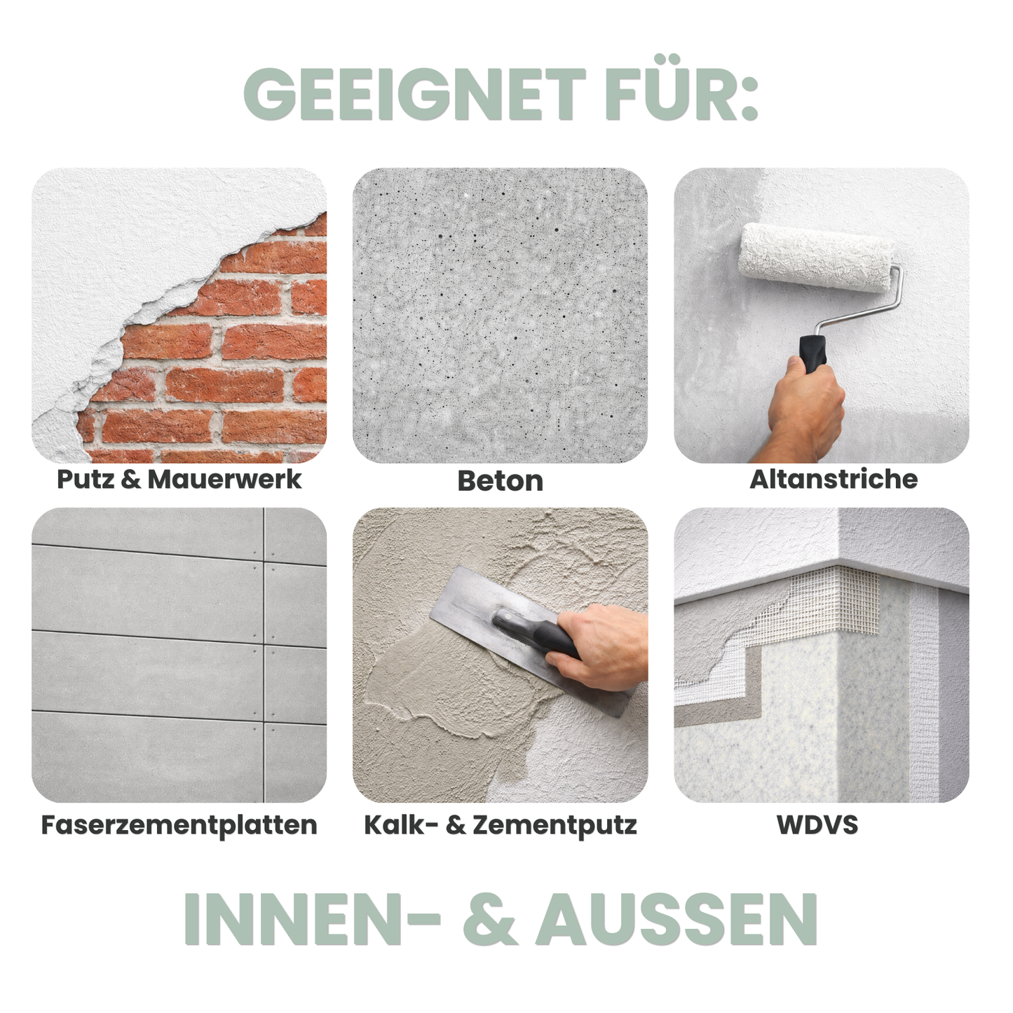 10 L Acryl Fassadenfarbe, Hausfarbe, Außenfarbe, RAL Farbwahl - MATT