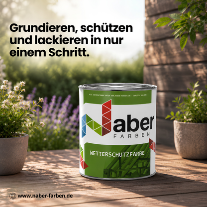 Wetterschutzfarbe, Holzfarbe, Holzschutzfarbe, Deckend, Caparol 3D-System Plus Farbkarte - Matt