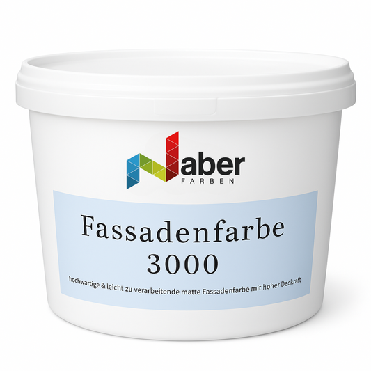 375 ml Fassadenfarbe 3000, Farbmuster/Tester, RAL Farbwahl - MATT