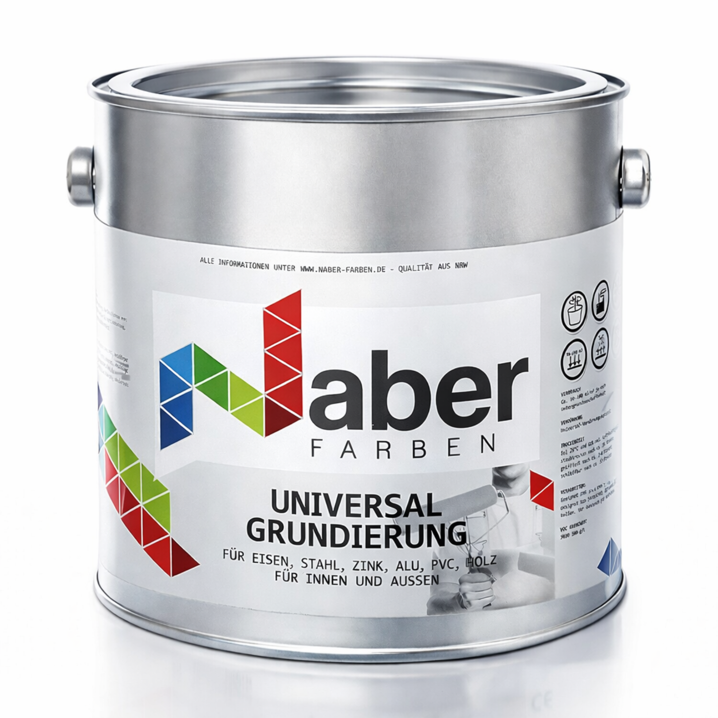 2,5 L Universal-Grundierung, Vorlack, Kunstharzbasis, RAL Farbwahl