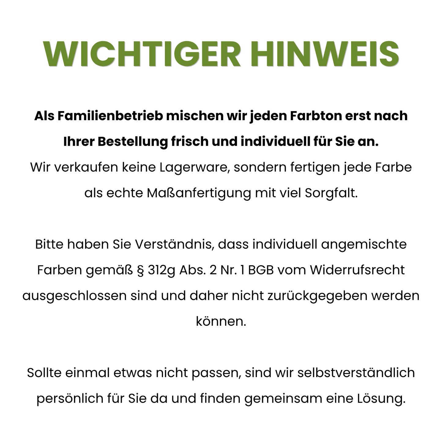 1 L Wetterschutzfarbe, Holzfarbe, Holzschutzfarbe, Deckend, RAL Farbwahl - Seidenmatt