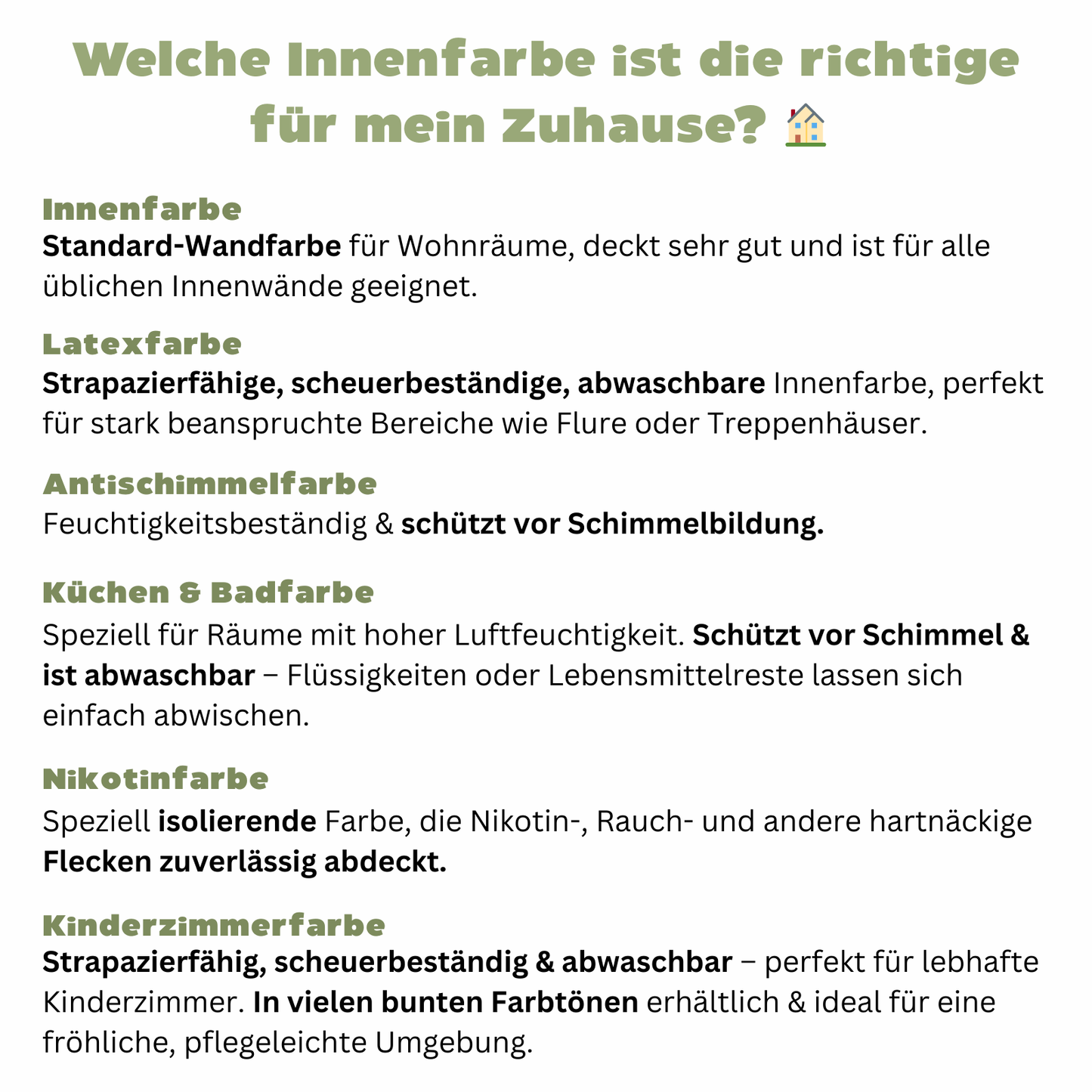 Antischimmelfarbe, Feuchtraumfarbe, WEISS - MATT