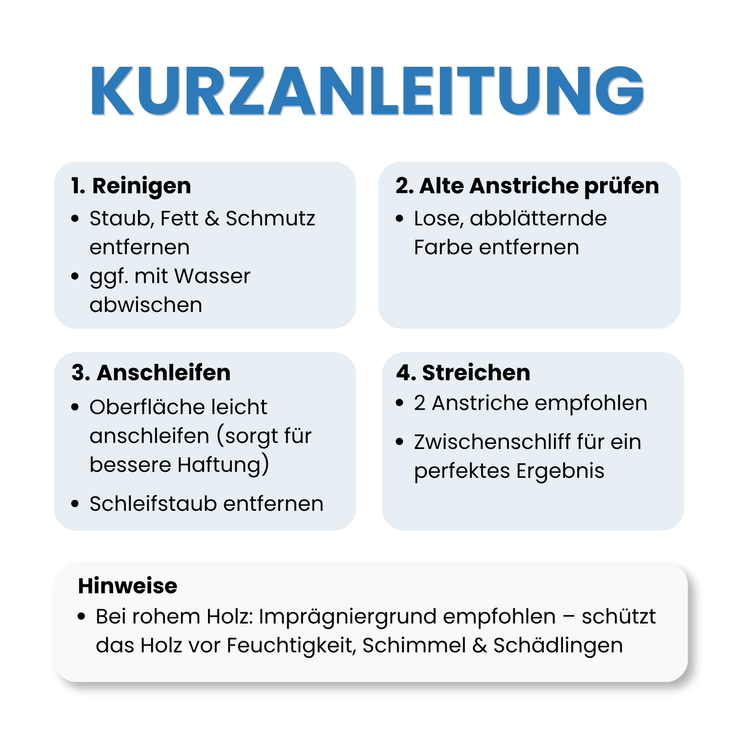 Buntlack auf Wasserbasis, Holzlack, Geruchsarm, Bunte Farbwahl - Seidenmatt