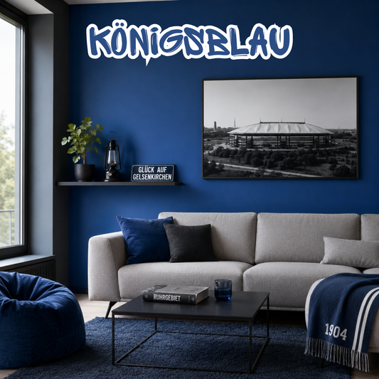 Innenfarbe, Wandfarbe, Königsblau, Gelsenkirchen Vereinsfarbe - Matt
