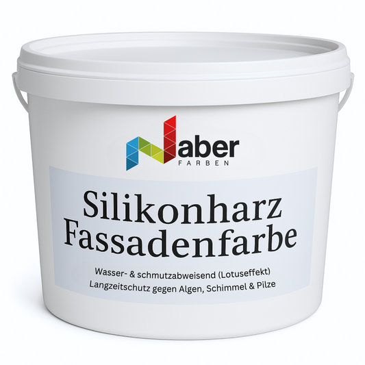 2,5 L Silikonharz Fassadenfarbe, Lotuseffekt, RAL Farbwahl - MATT