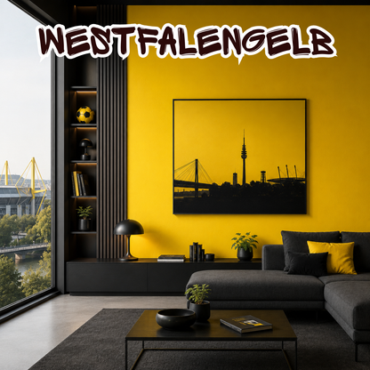Innenfarbe, Wandfarbe, Westfalengelb, Dortmund Vereinsfarbe - Matt