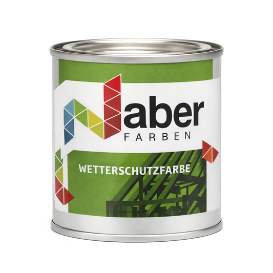 375 ml Wetterschutzfarbe, Holzfarbe, Holzlack, Deckend, RAL Farbwahl - Matt