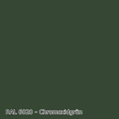1 L Wetterschutzfarbe, Dickbeschichtung, RAL Farbwahl - MATT (RAL 6008 - 9018)