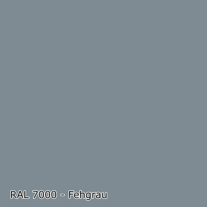 1 L Wetterschutzfarbe, Dickbeschichtung, RAL Farbwahl - MATT (RAL 6008 - 9018)
